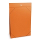 Porta-menu da tavolo A5 - Orange ( Nappa - Pantone 1495U ) 