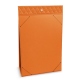 Porta-ementa de mesa A5 - Orange - Couture ( Nappa - Pantone 1495U ) 