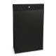 Porte-menu de table A5 - Ebène - Couture ( Sleek P C12 - Black ) 
