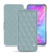 Capa em pele Xiaomi Mi 9 - Bleu ciel - Couture ( Nappa - Pantone 277C ) 