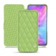 Capa em pele Xiaomi Mi 9 - Vert olive - Couture ( Nappa - Pantone 578U ) 