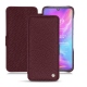 Xiaomi Mi 9 leather case - Lie de vin ( Pantone 5115C ) 
