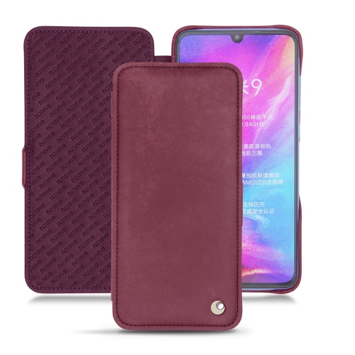 Housse et Coque de luxe en cuir pour Xiaomi Mi 9Prune vintage ( Pantone #612434 ) 