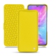 Xiaomi Mi 9 leather case - Jaune fluo