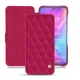 Xiaomi Mi 9 leather case - Rose fluo - Couture