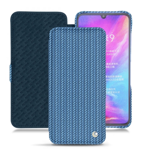 Funda y carcasa de cuero de lujo para el Xiaomi Mi 9Abaca ishia ( Pantone #395775 ) 