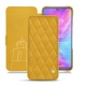 Funda de piel Xiaomi Mi 9 - Jaune soulèu - Couture