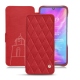Housse cuir Xiaomi Mi 9 - Rouge troupelenc - Couture