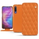 Capa em pele Xiaomi Mi 9 - Orange - Couture ( Nappa - Pantone 1495U ) 