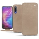 Xiaomi Mi 9 leather case - Taupe vintage ( Pantone 7530C ) 