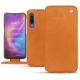 Housse cuir Xiaomi Mi 9 - Mandarine vintage ( Pantone 165C ) 