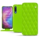 Xiaomi Mi 9 leather case - Vert fluo - Couture