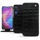 Lederschutzhülle Xiaomi Mi 9 - Crocodile nero