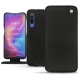 Xiaomi Mi 9 leather case - Negre poudro