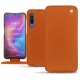 Custodia in pelle Xiaomi Mi 9 - Orange vibrant
