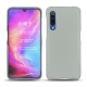 Coque cuir Xiaomi Mi 9 - Gris ( Nappa - Pantone W428C ) 