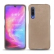 Xiaomi Mi 9 leather cover - Taupe vintage ( Pantone 7530C ) 