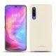 Lederschutzhülle Xiaomi Mi 9 - Blanc PU