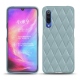 Custodia in pelle Xiaomi Mi 9 - Bleu ciel - Couture ( Nappa - Pantone 277C ) 