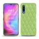 Capa em pele Xiaomi Mi 9 - Vert olive - Couture ( Nappa - Pantone 578U ) 