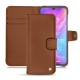 Xiaomi Mi 9 leather case - Marron ( Nappa - Pantone 1615C ) 