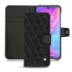 Xiaomi Mi 9 leather case - Ebène - Couture ( Sleek P C12 - Black ) 