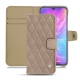 Housse cuir Xiaomi Mi 9 - Taupe vintage - Couture