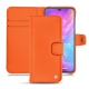 Housse cuir Xiaomi Mi 9 - Orange fluo