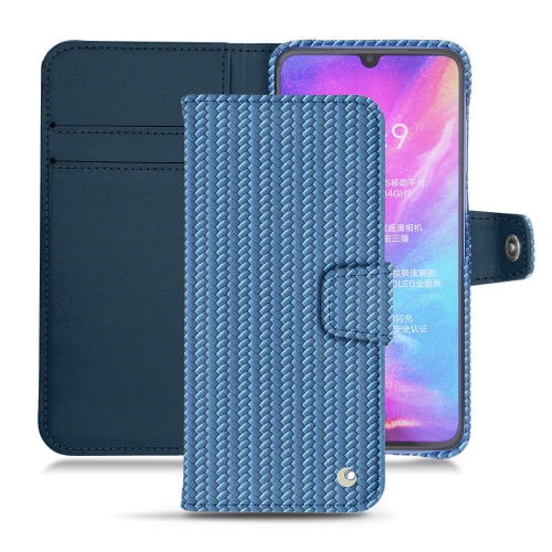 レザーケース Xiaomi Mi 9Abaca ishia ( Pantone #395775 ) 