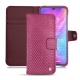 Xiaomi Mi 9 leather case - Serpent ciclamino