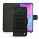 Xiaomi Mi 9 leather case - Crocodile nero