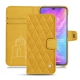 Custodia in pelle Xiaomi Mi 9 - Jaune soulèu - Couture