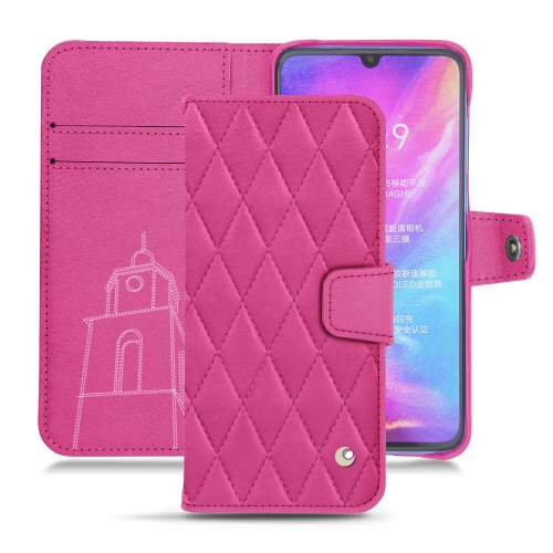 Lederschutzhülle Xiaomi Mi 9Rose BB - Couture ( Pantone #DB599F )