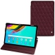 Custodia in pelle Samsung Galaxy Tab S5e - Lie de vin - Couture ( Pantone 5115C ) 