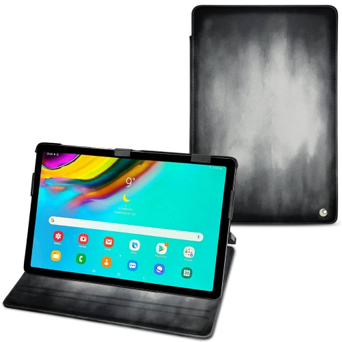 Funda de piel Samsung Galaxy Tab S5eGris Patine