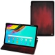 Samsung Galaxy Tab S5e leather case - Rouge Patine