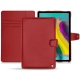 Samsung Galaxy Tab S5e leather case - Rouge ( Nappa - Pantone 199C ) 