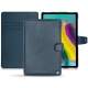Funda de piel Samsung Galaxy Tab S5e - Jean vintage ( Roughtcut - Pantone 285U  ) 