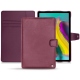 Lederschutzhülle Samsung Galaxy Tab S5e - Prune vintage ( Pantone 512C ) 