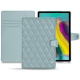 Capa em pele Samsung Galaxy Tab S5e - Bleu ciel - Couture ( Nappa - Pantone 277C ) 