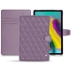 Capa em pele Samsung Galaxy Tab S5e - Lilas - Couture ( Nappa - Pantone 2645U ) 