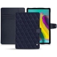 Housse cuir Samsung Galaxy Tab S5e - Cobalt - Couture ( Pantone 2766C ) 