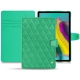 Custodia in pelle Samsung Galaxy Tab S5e - Menthe vintage - Couture