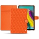 Capa em pele Samsung Galaxy Tab S5e - Orange fluo - Couture