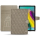 Samsung Galaxy Tab S5e leather case - Darboun sabla - Couture