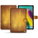 Housse cuir Samsung Galaxy Tab S5e - Doré Patine