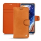 Nokia 9 PureView leather case - Mandarine vintage ( Pantone 165C ) 