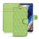 Custodia in pelle Nokia 9 PureView - Vert olive - Couture ( Nappa - Pantone 578U ) 