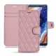 Housse cuir Nokia 9 PureView - Rose - Couture ( Nappa - Pantone 2365C ) 