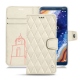 Capa em pele Nokia 9 PureView - Blanc escumo - Couture